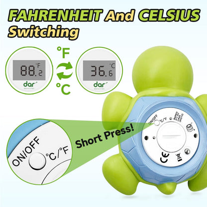 Accurate Digital Baby Bath Thermometer with Color Alert
