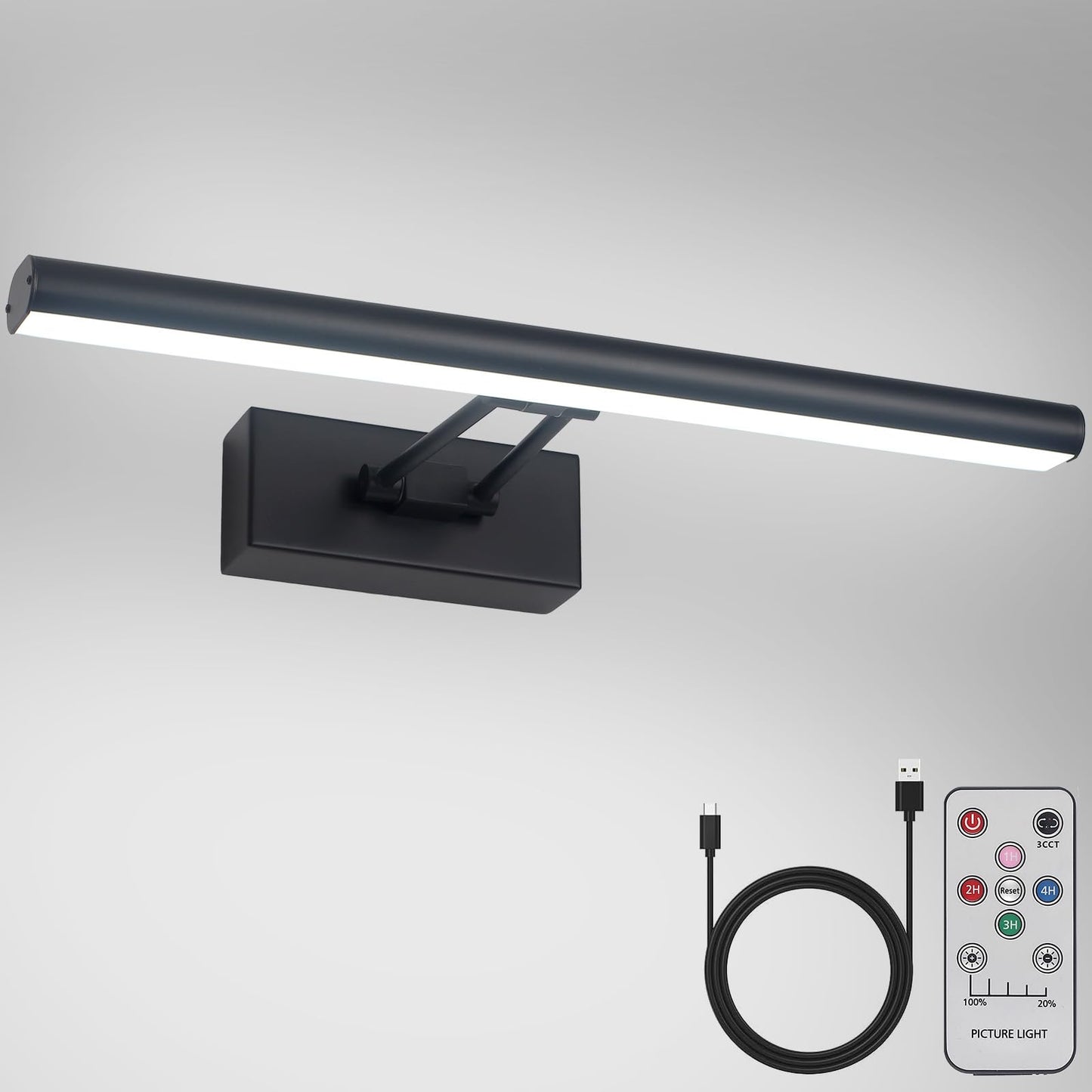 Wireless Battery Powered Picture Frame Light with Remote - Befez