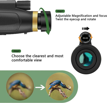 Compact Portable Spy Telescope