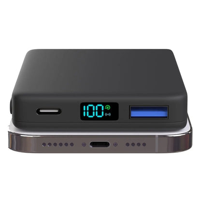 Compact Wireless Portable Charger 10000mAh Power Bank