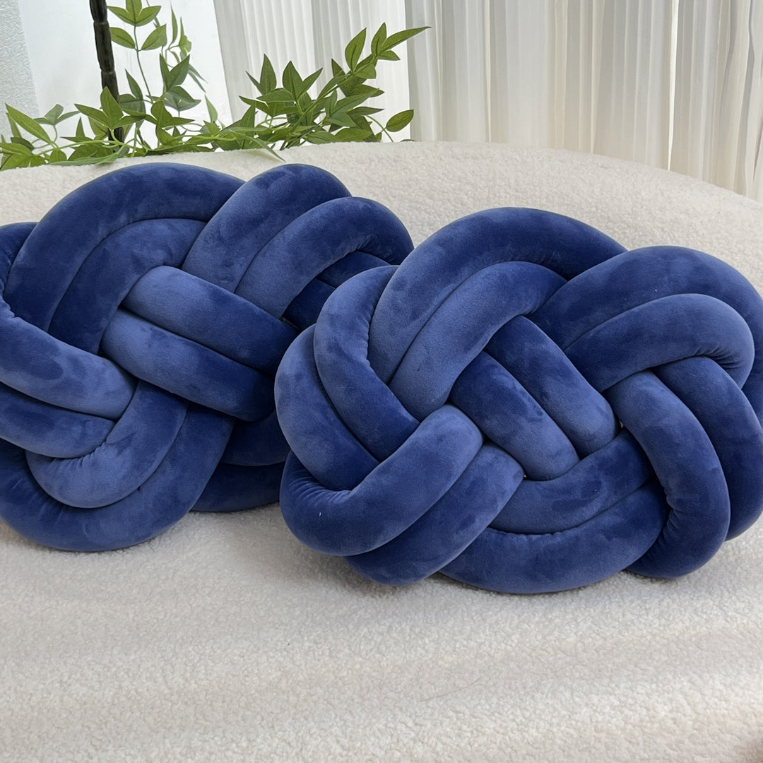 Soft Plush Pillow Set with 2 Decorative Cushions
