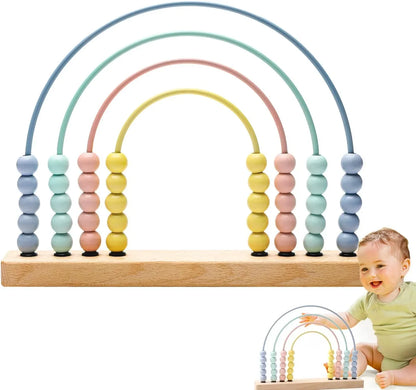 Colorful Wooden Counting Frame