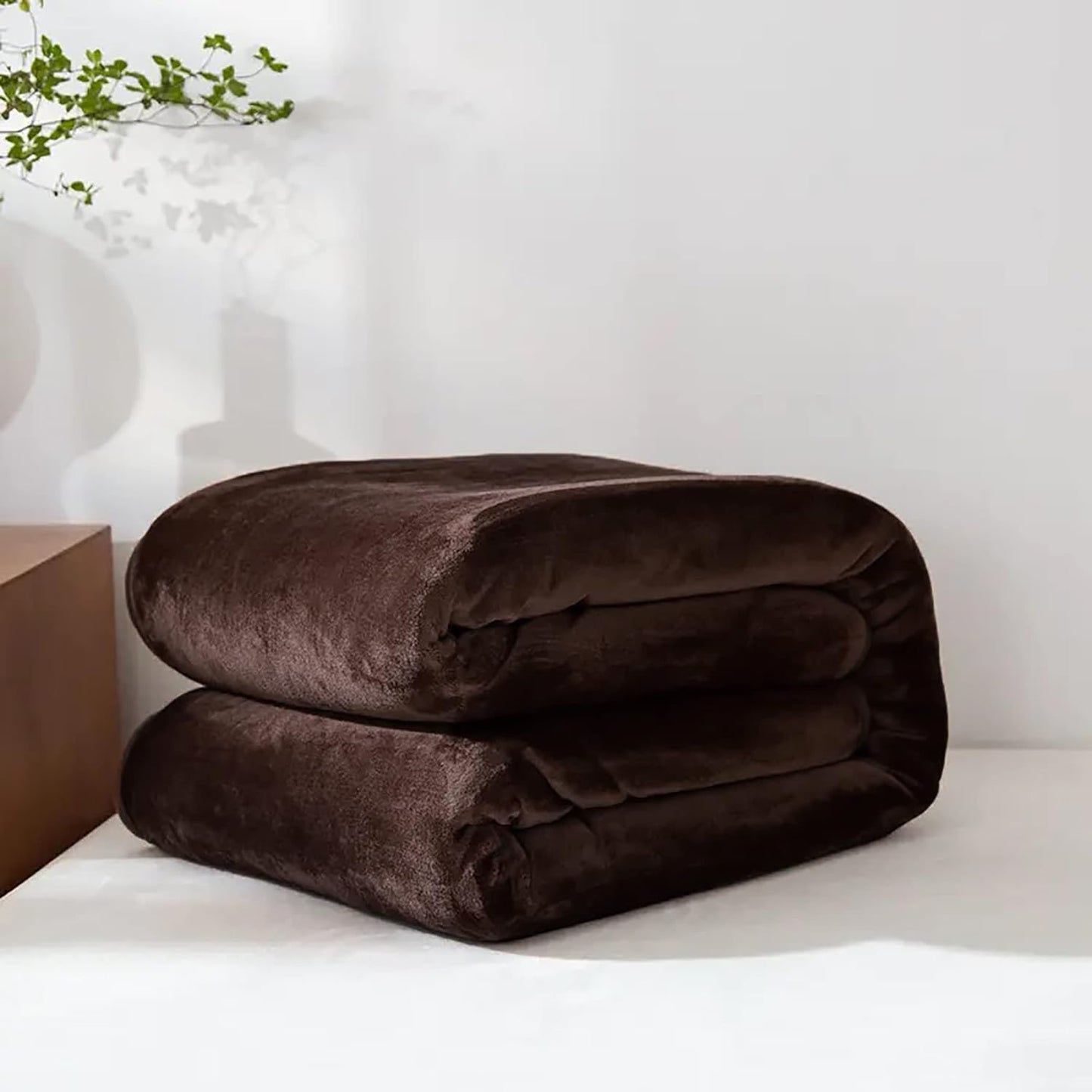 Soft Plush Faux Fur Large Throw Blanket