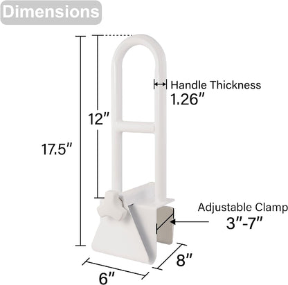 Safe Bathroom Support Handle Bar