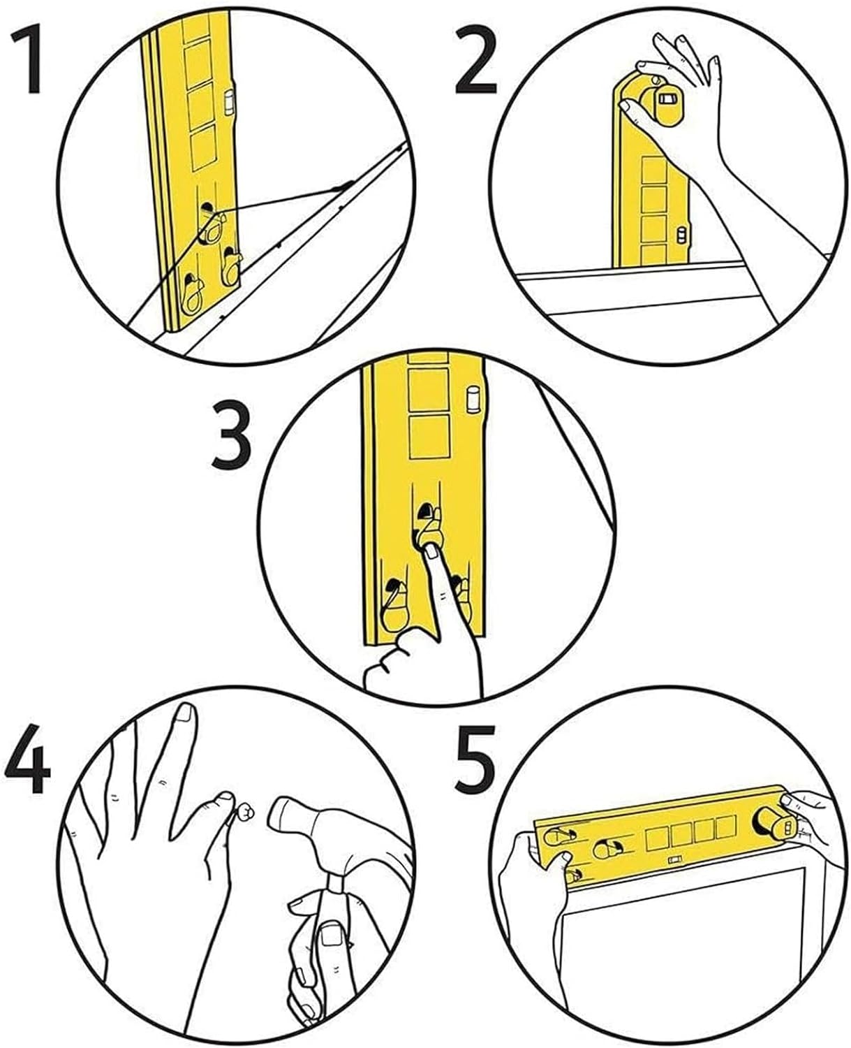 Easy Hanging Picture Frame Kit