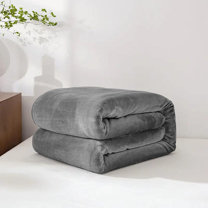 Soft Plush Faux Fur Large Throw Blanket