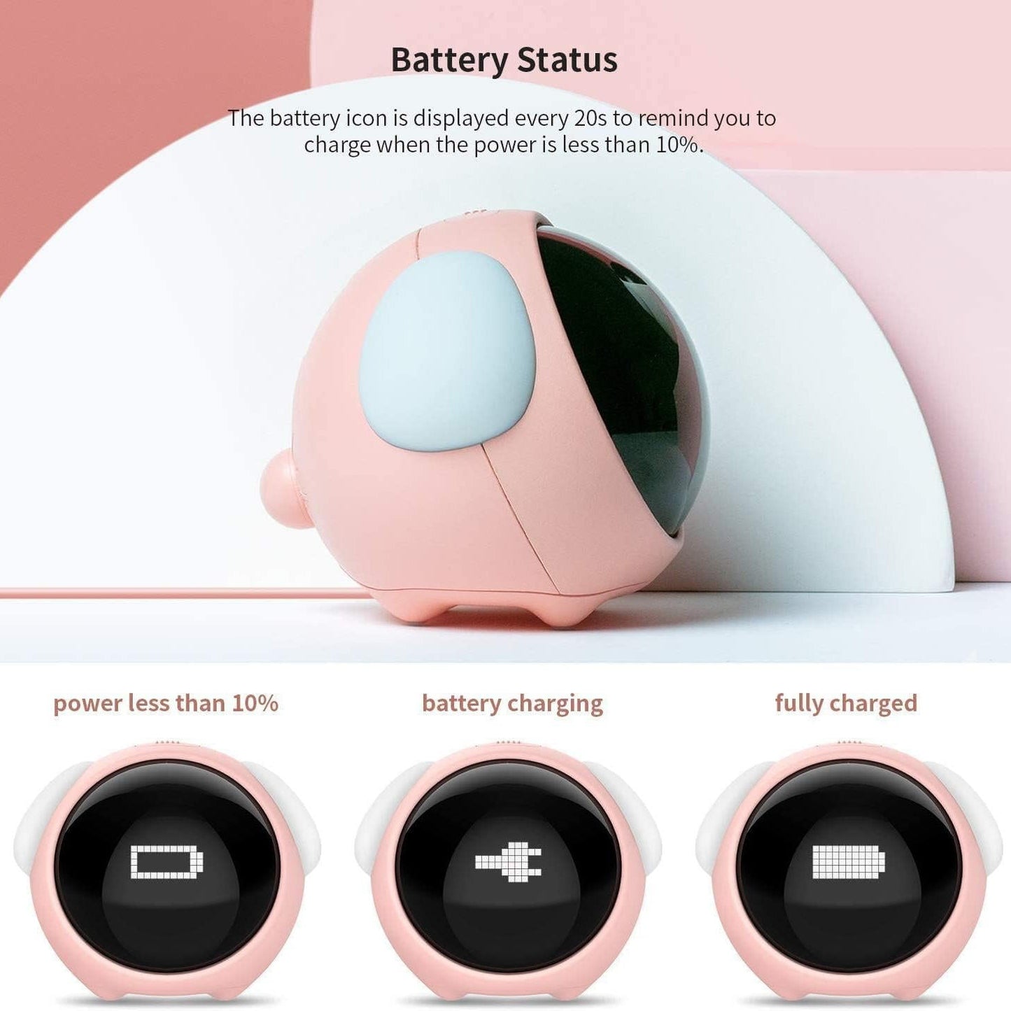 Smart Wake Up Clock With LED Light And Voice