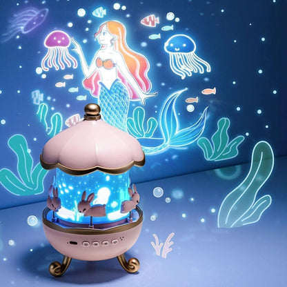 Colorful Kids Bedroom Night Light Projector