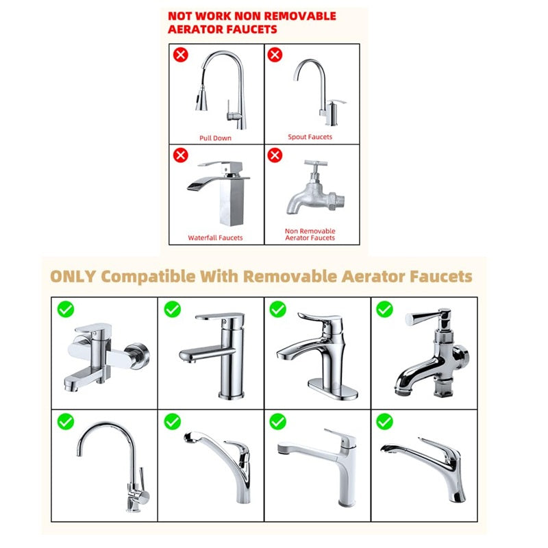 Adjustable Faucet Aerator Extender