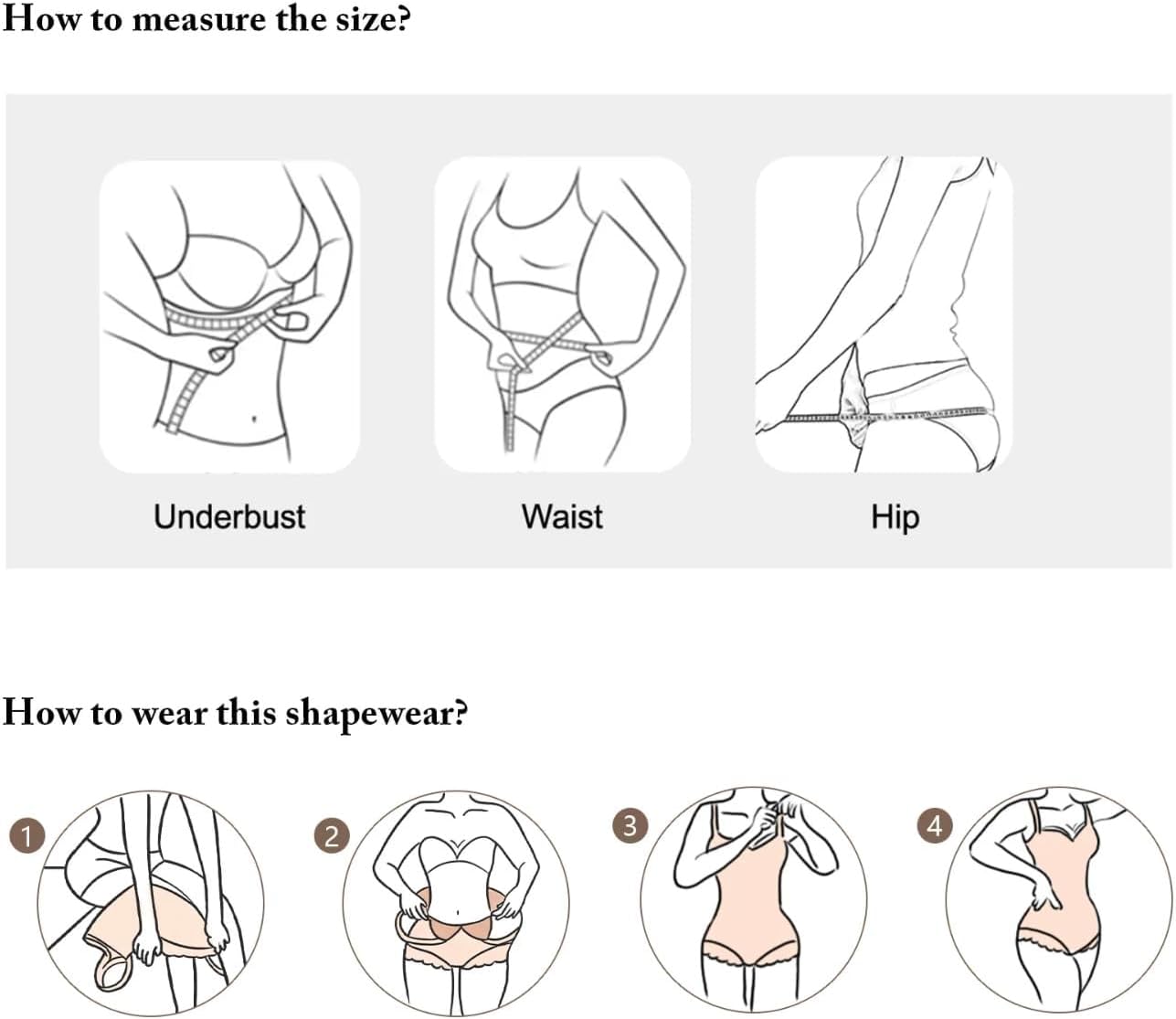 Slimming Mid Waist Shaping Shapewear - Befez