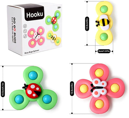 Colorful Kids Bath Spinner Toy