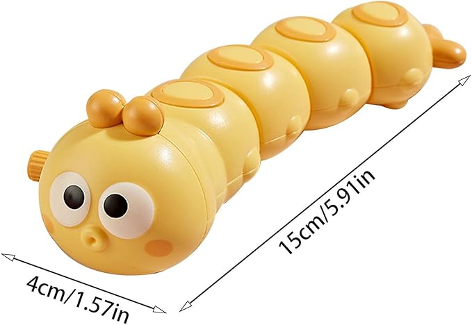 Cute Crawling Wind Up Caterpillar Toy