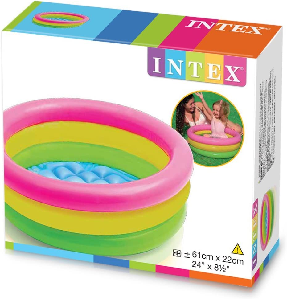 Vibrant Kid's Summer Pool - Fun Outdoor Water Play
