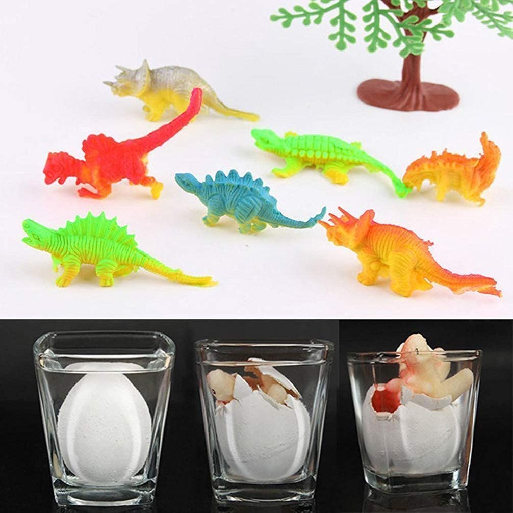 Colorful Dino Eggs Growing Toy Set