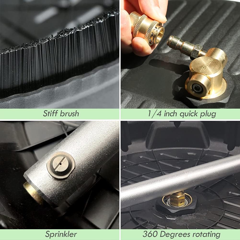 Powerful 15 Inch Surface Cleaner Pressure Washer Kit