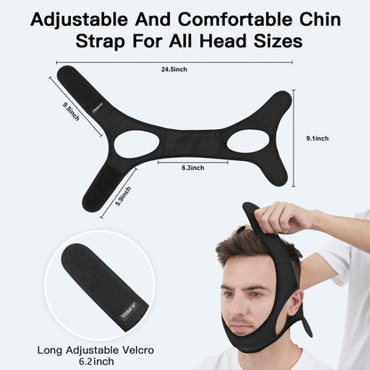 Soft Anti Snore Chin Strap for Better Sleep