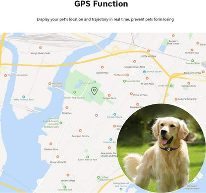 Advanced Pet Tracker Collar with GPS Location
