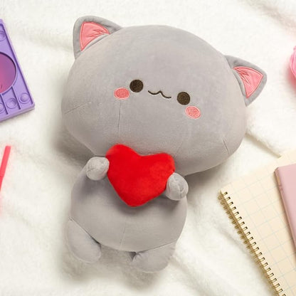 Cuddly Plush Cat Toy with Heart - Befez