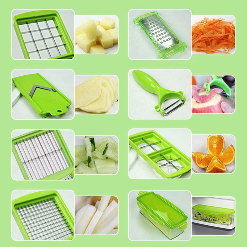 Easy Chopper 12-in-1 Veggie Cutter with Safety Guard