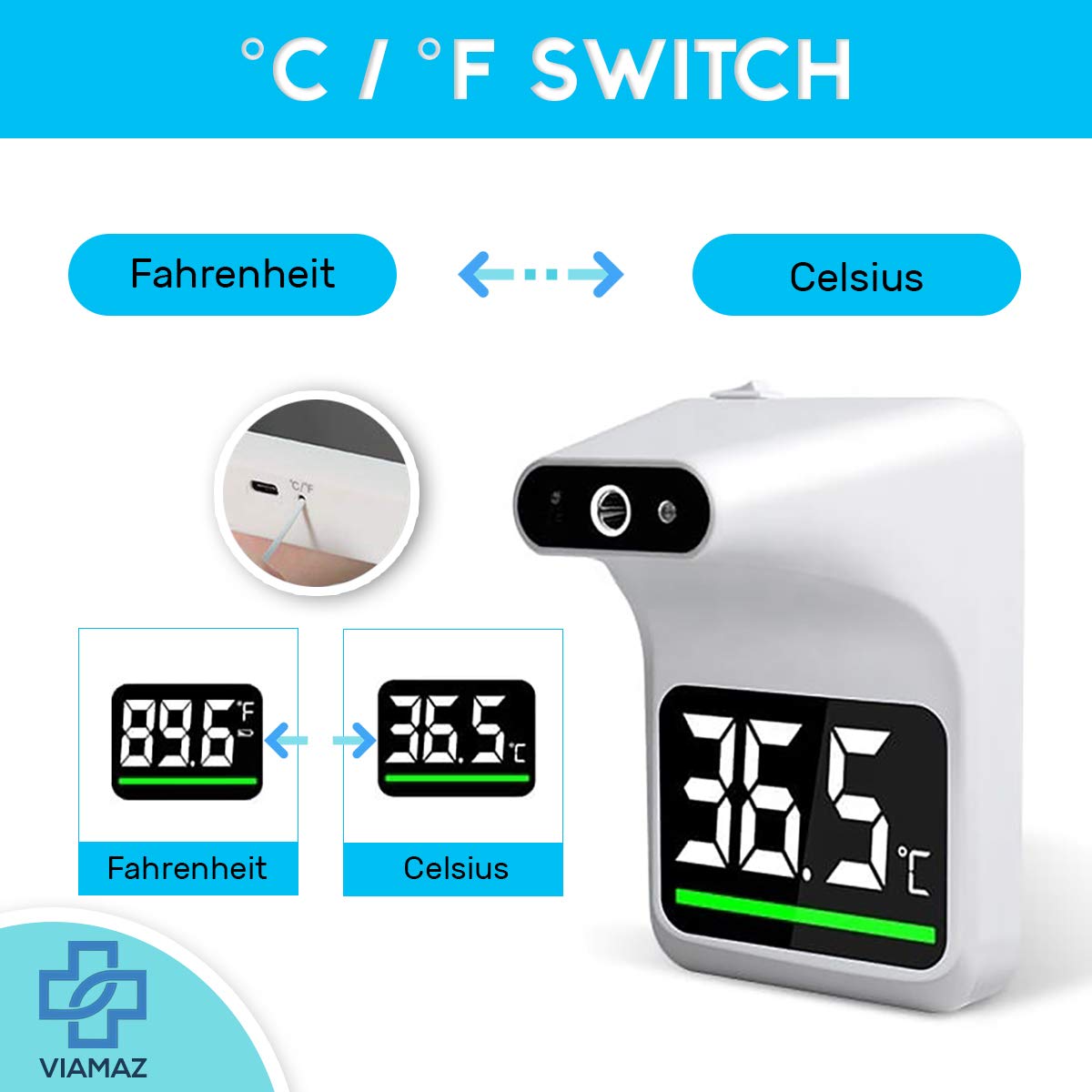 Easy Use Infrared Wall Thermometer