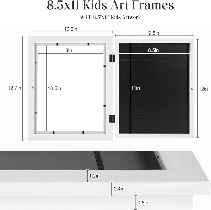 Fun Kids Art Magnetic Picture Frame