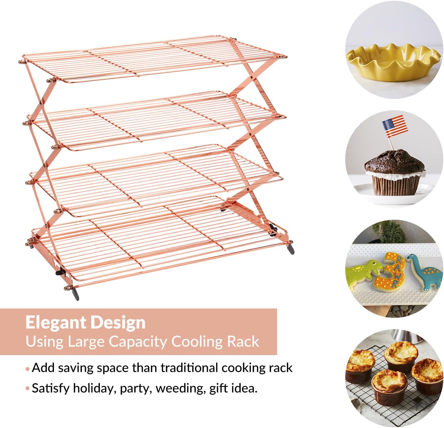 Compact Fast Cooling Baking Rack - Befez