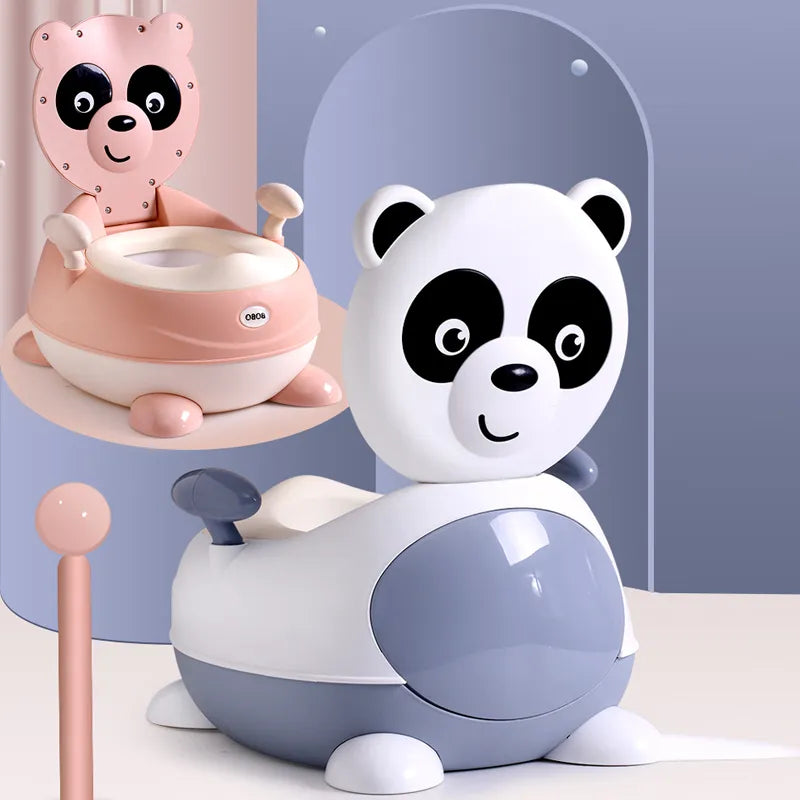 Cute Panda Baby Potty Chair with Soft Seat