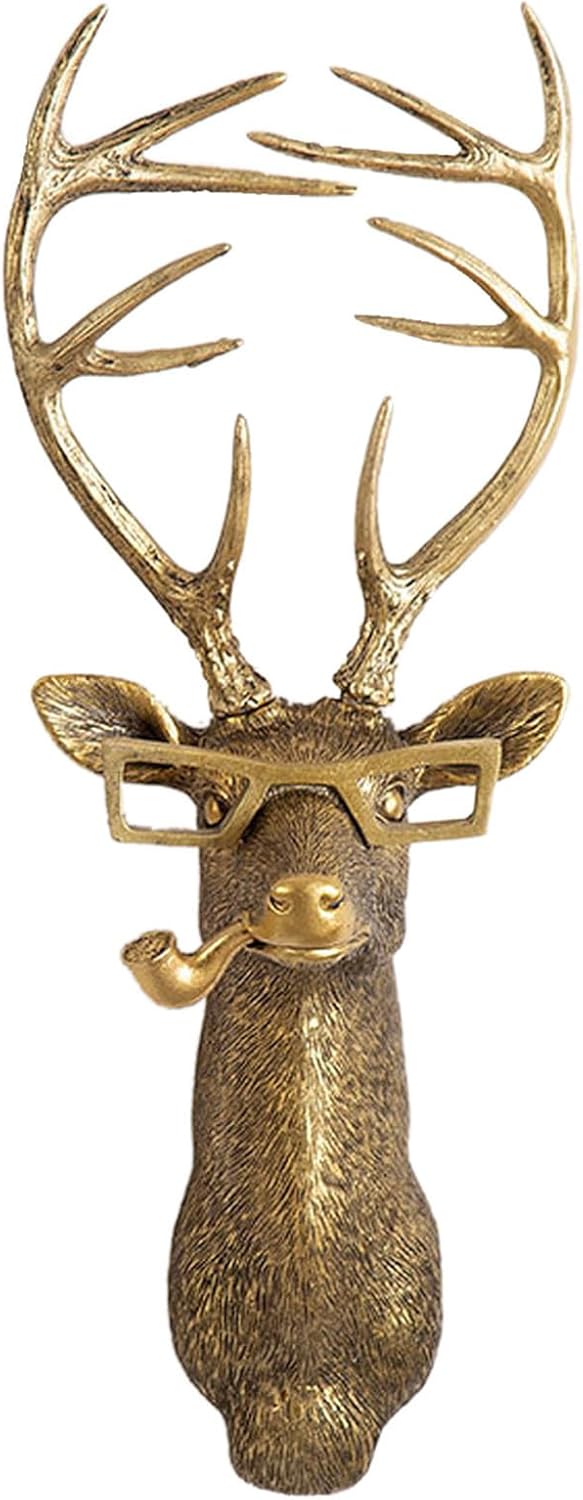 Stylish Wildlife Head Wall Decor