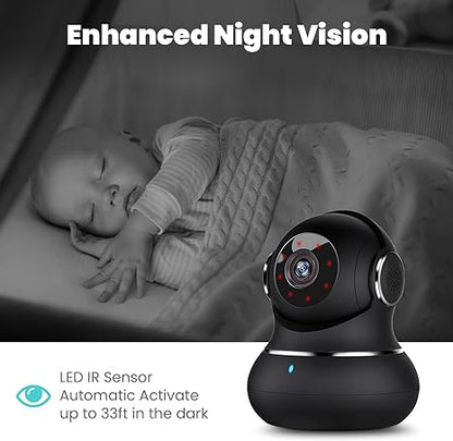 Wireless Home Surveillance Camera 360° View