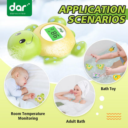 Accurate Digital Baby Bath Thermometer with Color Alert
