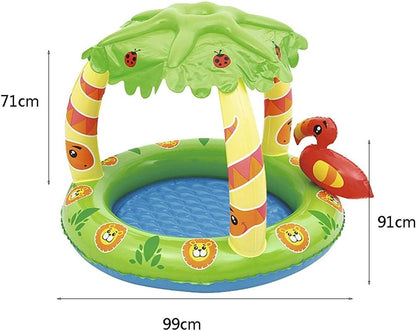 Fun Kids Inflatable Pool with Canopy