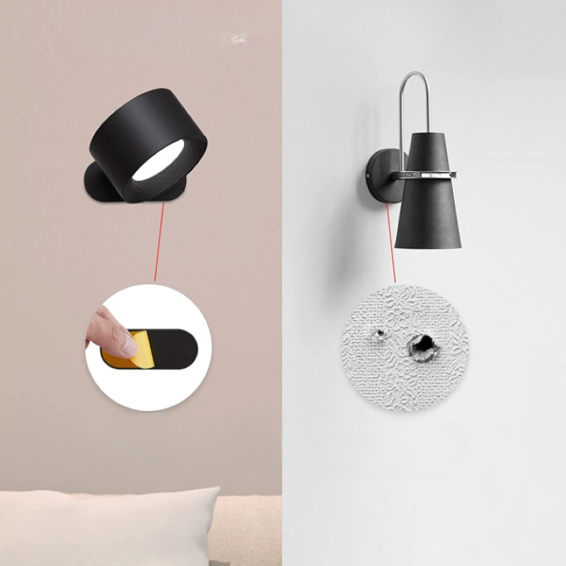 Bright LED Wall Lamp with Adjustable Color