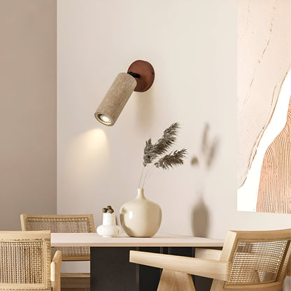 Versatile Wooden LED Wall and Ceiling Light Fixture