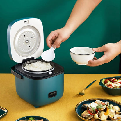 Small Electric Rice Cooker with Steam Function