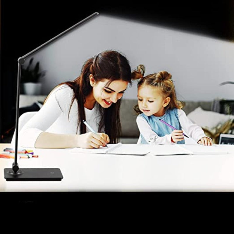 Compact LED Desk Lamp with Adjustable Arm