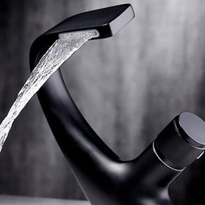Modern Copper Kitchen Sink Faucet with Brass Handle