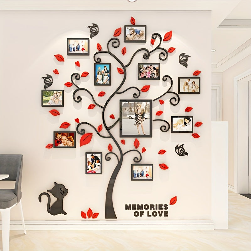 Personalized 3D Picture Tree Wall Art Decoration