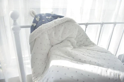 Soft Baby Sleeper Blanket with Hood