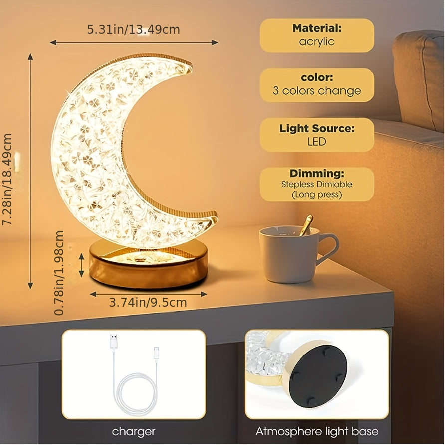 Sleek Touch Dimmer Table Lamp