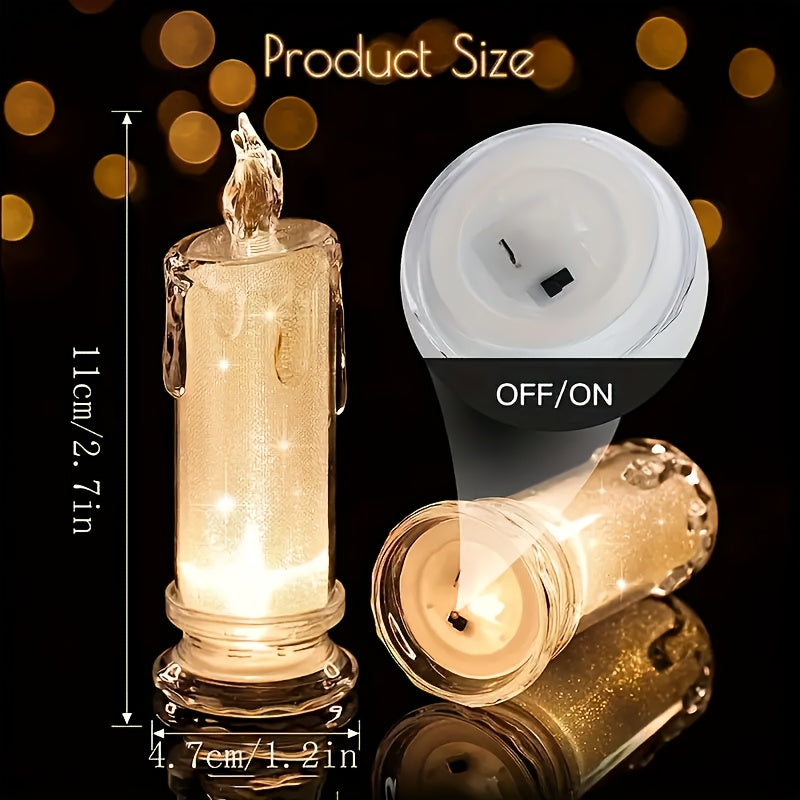 Warm LED Candle Set – Cozy Home LightingDecor