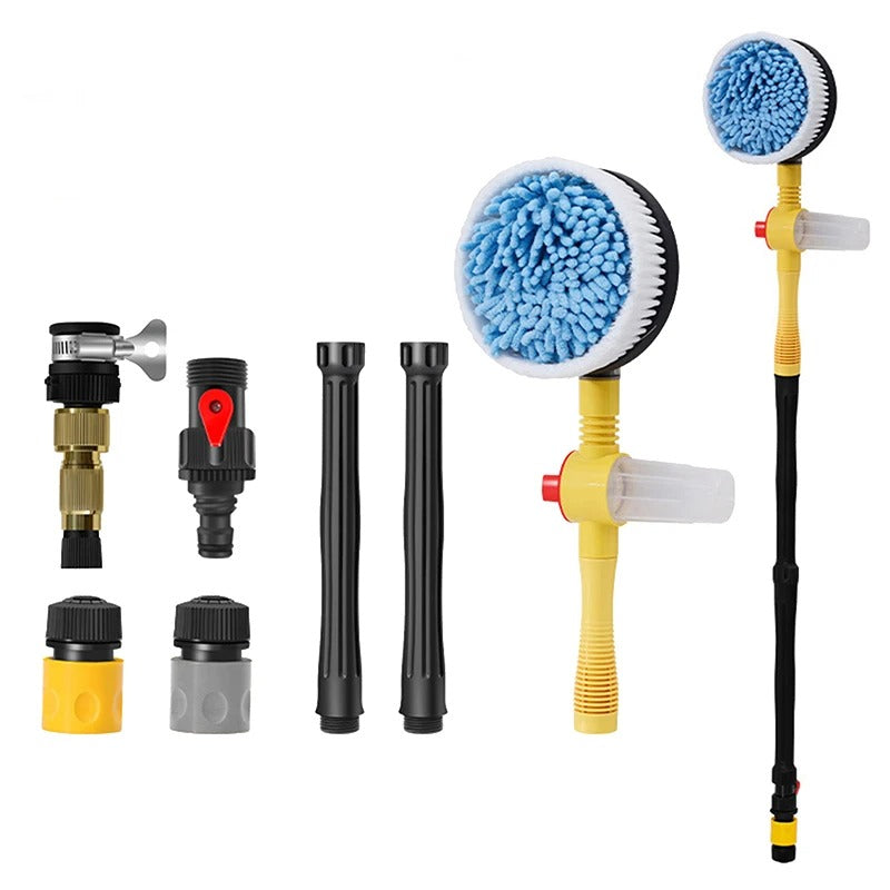 Befez Turbo Car Wash Brush with Soap Dispenser & Extension