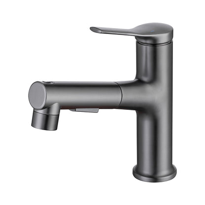 Classic Round Basin Sink Bathroom Tap Brass Finish