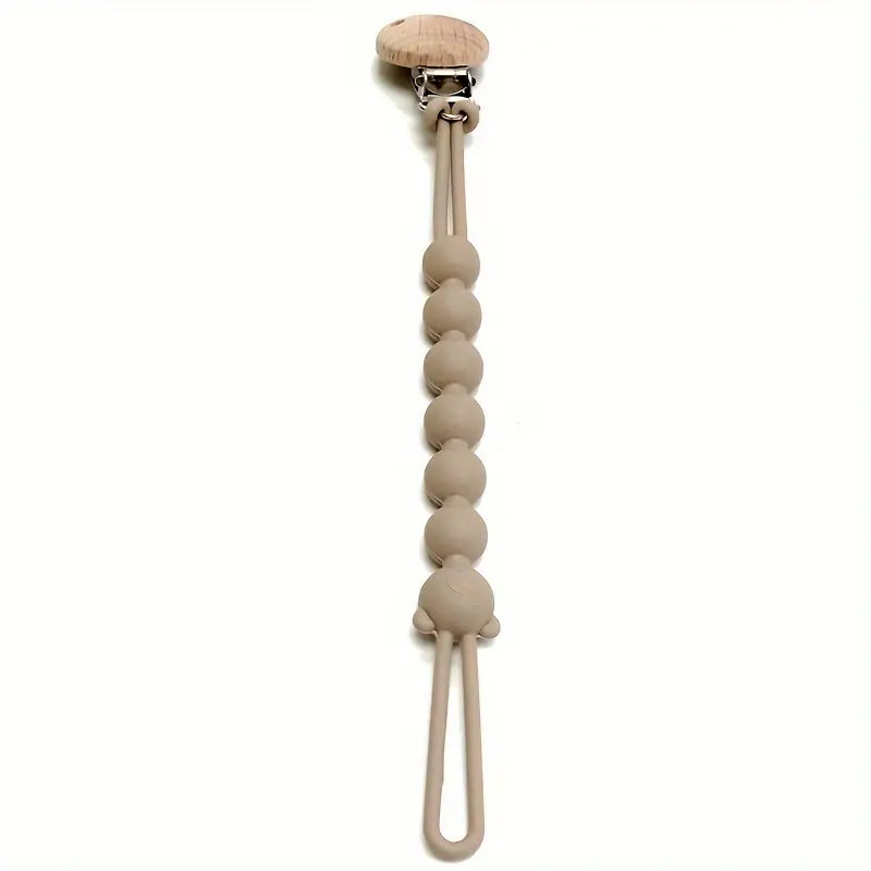 Soft Baby Pacifier Clip Chain