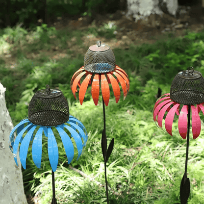 Colorful Bird Feeder with Free Flower Seeds