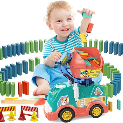 Automatic Domino Laying Toy Truck - Befez