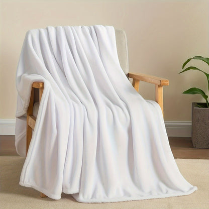 Cozy Plush Throw Blanket - Soft Reversible for All Seasons