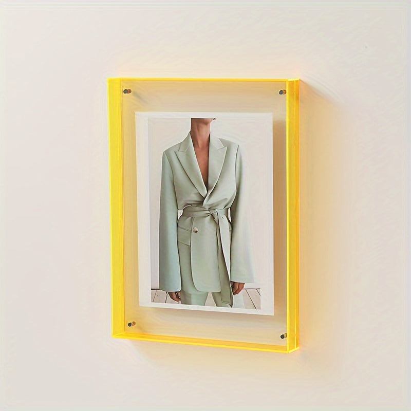 Simple Clear Picture Frame for Home Decor