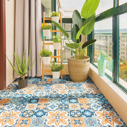 Easy Install 24 Peel and Stick Vinyl Floor Tiles