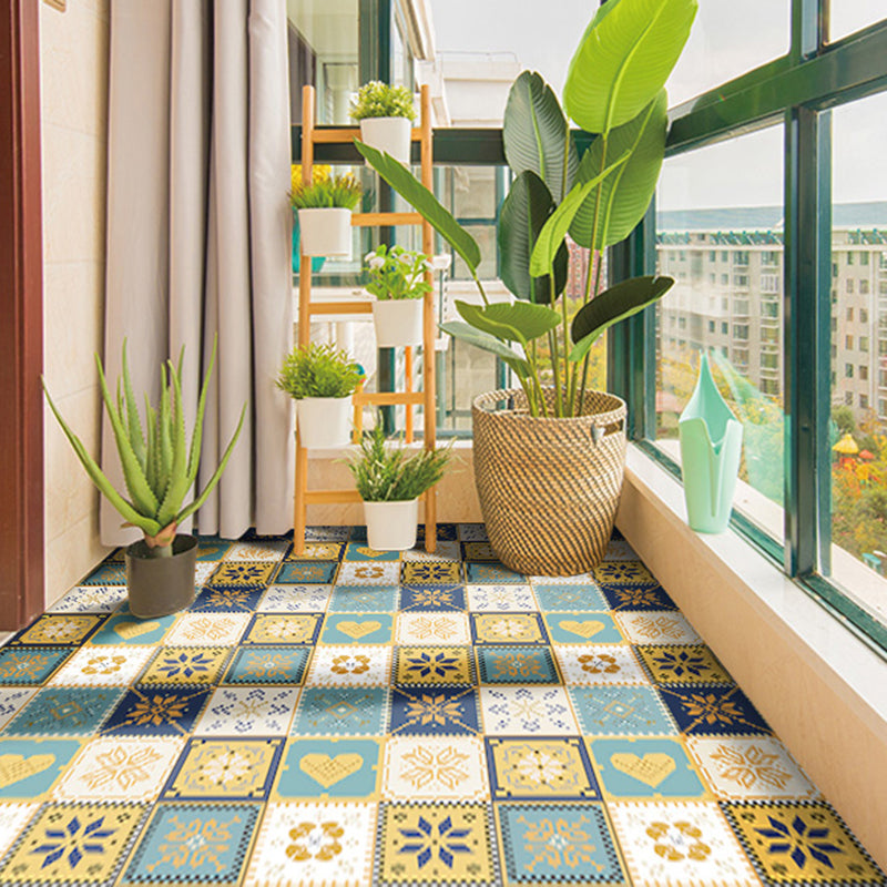 Easy Install 24 Peel and Stick Vinyl Floor Tiles
