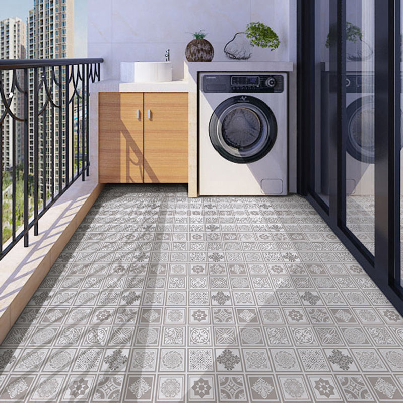Easy Install 24 Peel and Stick Vinyl Floor Tiles